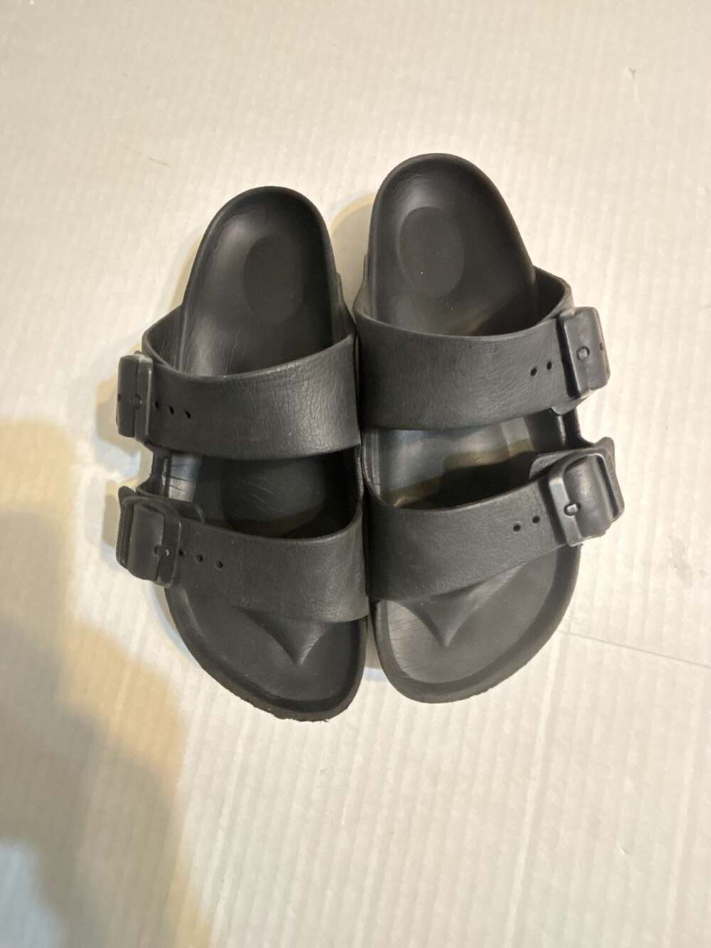 Birkenstock Arizona EVA Double Strap Sandals in Black - Picture 2 of 3
